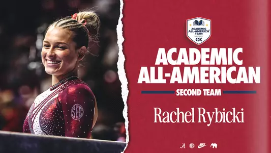 Alabama gymnast Rachel Rybicki CSC Academic All-American