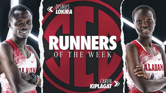 Alabama Cross Country SEC Dismus Caren
