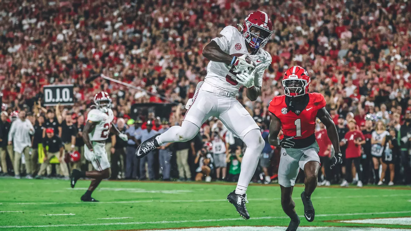 Germie Bernard touchdown versus Georgia