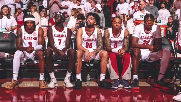 Men's Basketball Starting Five vs. Tennessee