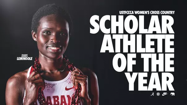 alabama cross country doris lemngole USTFCCCA scholar athlete of the year