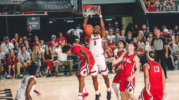 Jamarion Davis-Fleming Dunk vs. Ole Miss