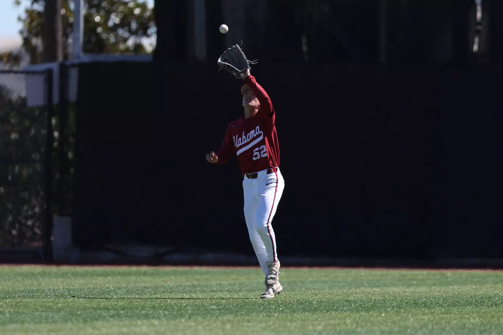 Alabama Baseball Player Jaser Arms (52) in action against Georgia Tech at Blue Wahoos Stadium in Pensacola, FL on Saturday, Oct 17, 2026.