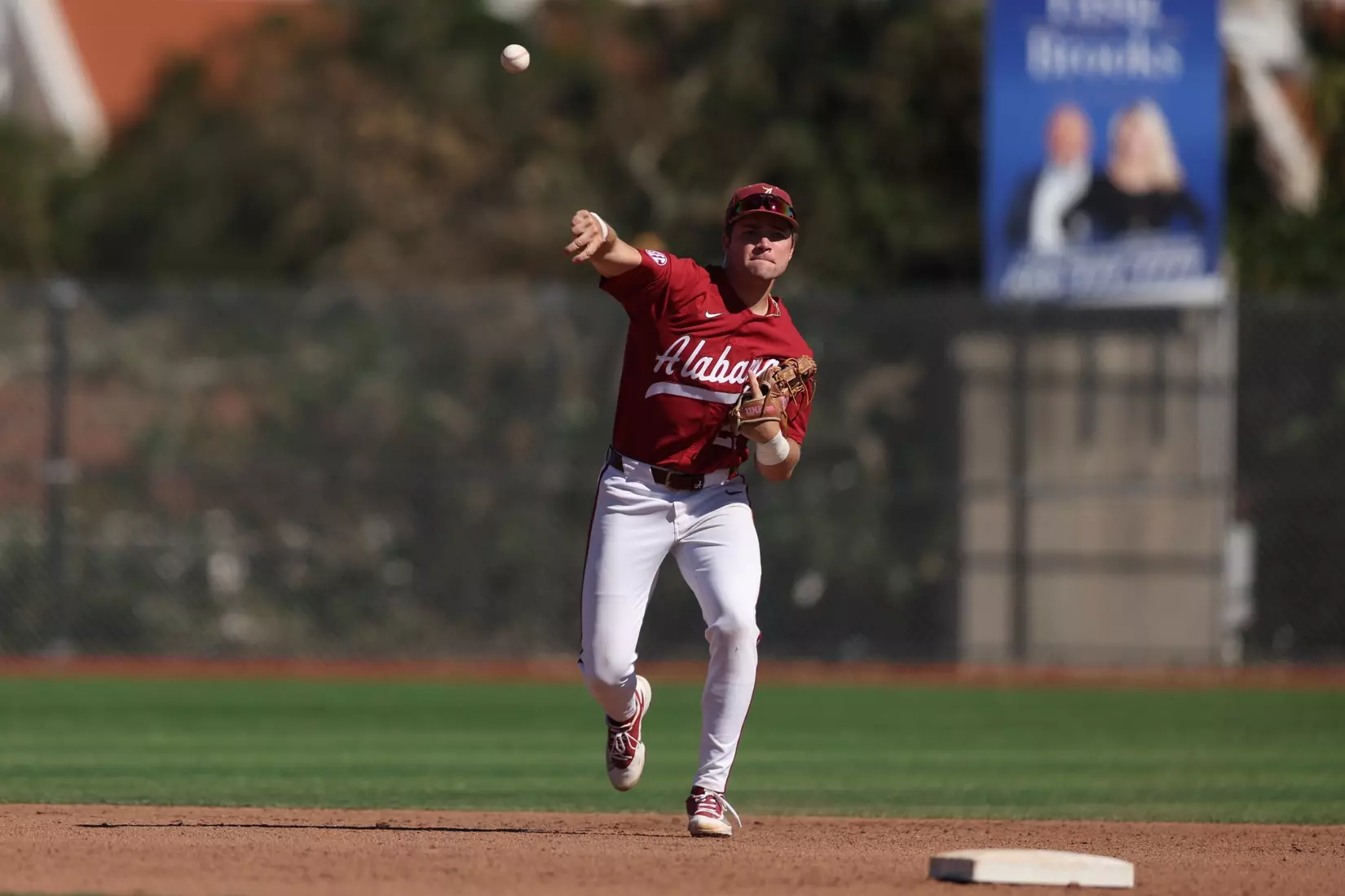 Alabama Baseball Player Will Rhine (22) in action against Georgia Tech at Blue Wahoos Stadium in Pensacola, FL on Saturday, Oct 17, 2026.