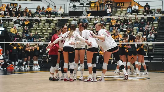 Huddle at Missouri