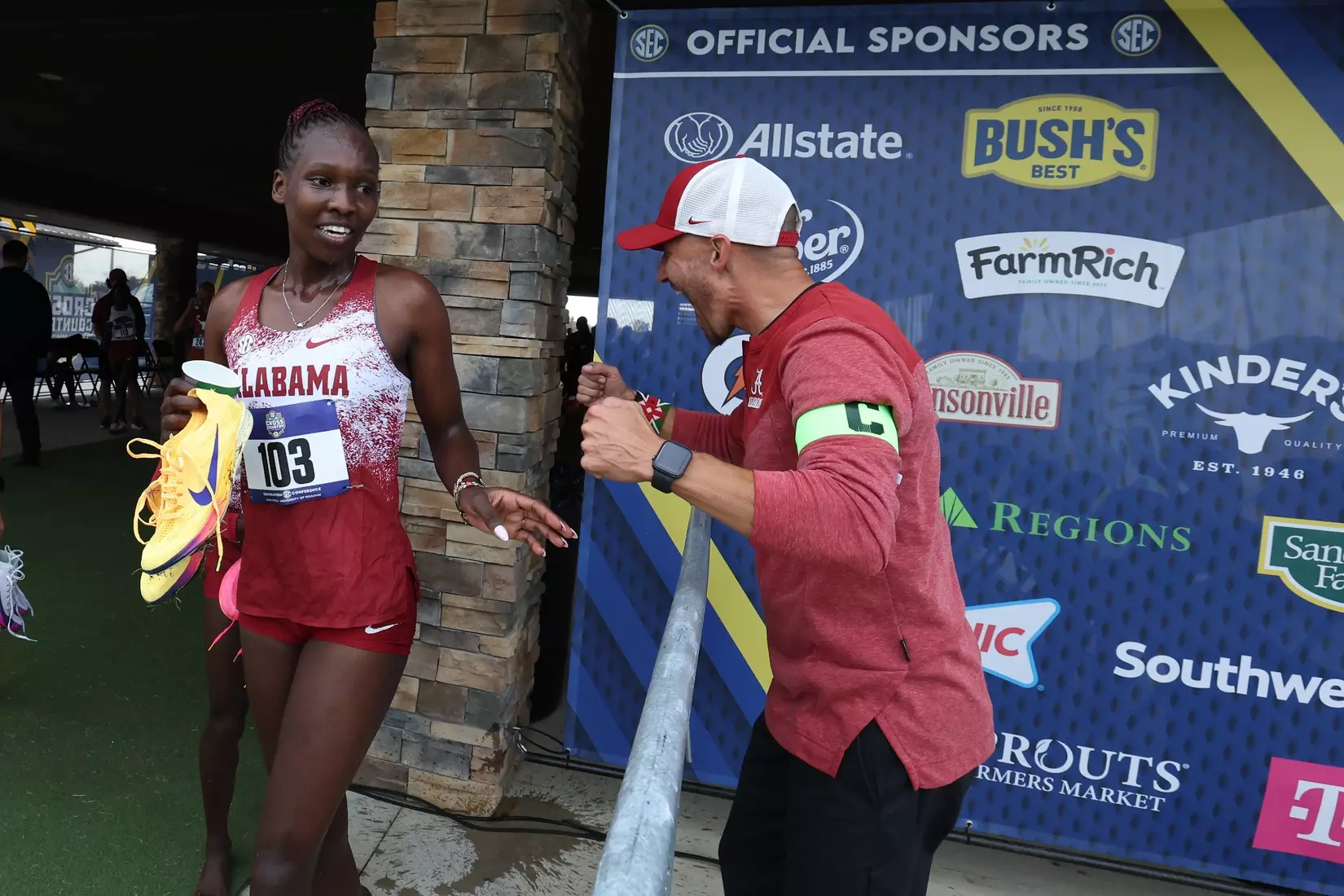Alabama Track Athlete Cynthia Jemutai competes during the SEC Cross Country Championships at Gans Creek Cross Country Course in Columbia, MO on Friday, Oct 30, 2026.