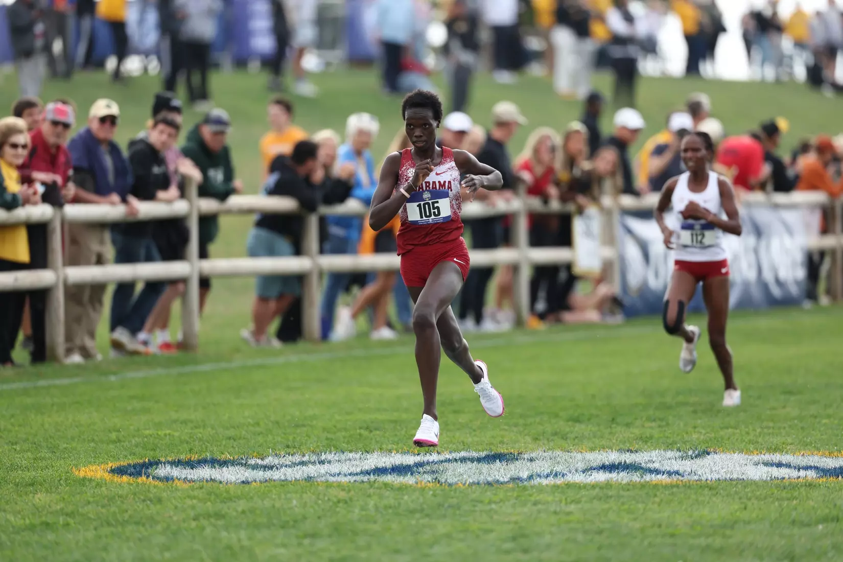 Alabama Track Athlete Caren Kiplagat competes during the SEC Cross Country Championships at Gans Creek Cross Country Course in Columbia, MO on Friday, Oct 30, 2026.