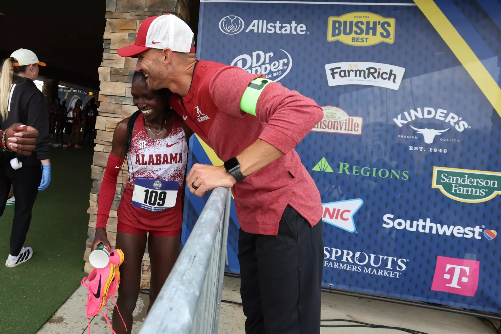 Alabama Track Athlete Brenda Tuwei competes during the SEC Cross Country Championships at Gans Creek Cross Country Course in Columbia, MO on Friday, Oct 30, 2026.