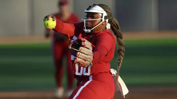 Vic Moten (#00) pitches vs. Georgia Tech (Feb. 7, 2026)