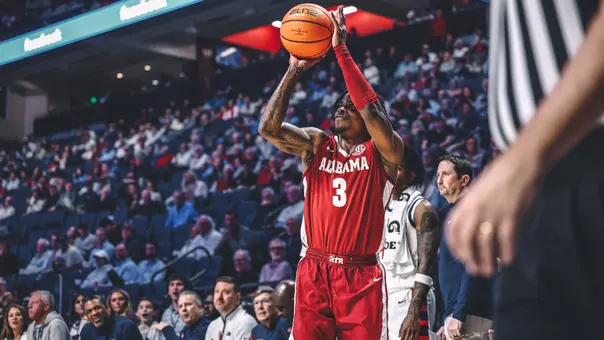 Latrell Wrightsell Jr. Three at Ole Miss