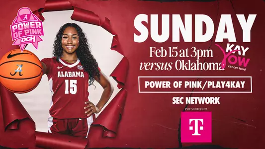 Alabama WBB vs. Oklahoma Sunday