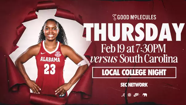 WBB vs. South Carolina Thursday