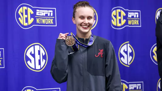 Emily Jones with medal