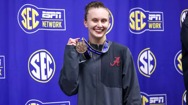 Emily Jones with medal