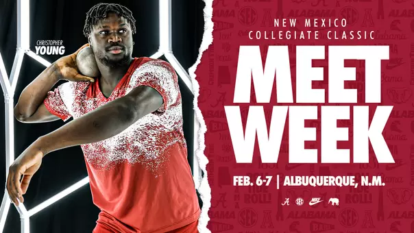 alabama track new mexico collegiate classic meet week preview graphic