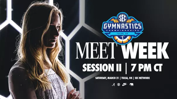 alabama gymnastics meet week guide SECs