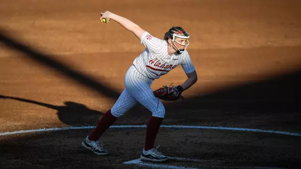 Jocelyn Briski pitching vs. St. Thomas (Feb. 27, 2026)