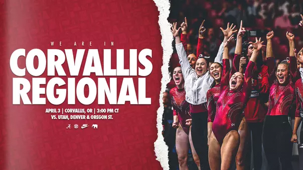 NCAA Gymnastics Regional Graphic