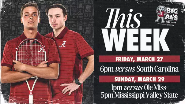 Match day graphic for tennis