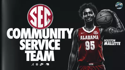 Houston Mallette 2026 SEC Community Service Team