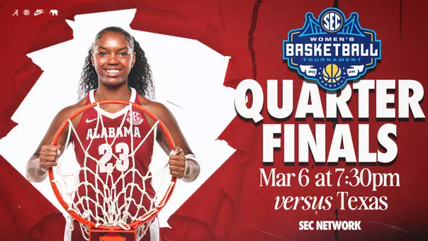 Alabama WBB SEC Tournament Quarterfinals