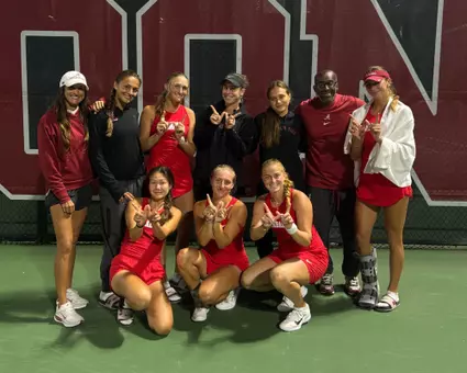Women's Tennis Celebrates Win in SEC Tournament