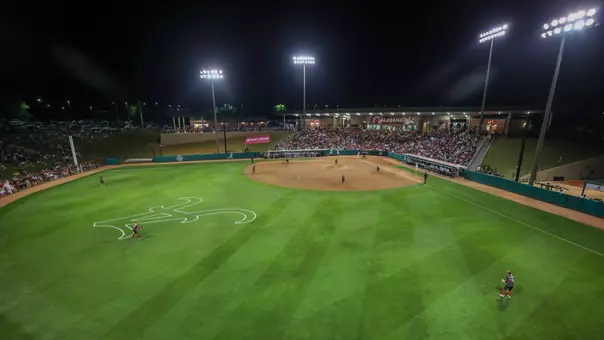 Aerial shot of Rhoads Stadium
