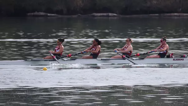 Rowing v4 at Cardinal Invite
