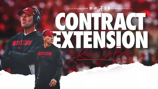 Kalen DeBoer extension graphic