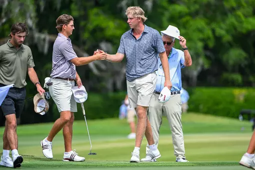 William Jennings closes out the first round of the 2026 SEC Championships