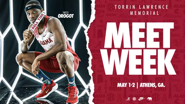 alabama track and field meet week preview graphic