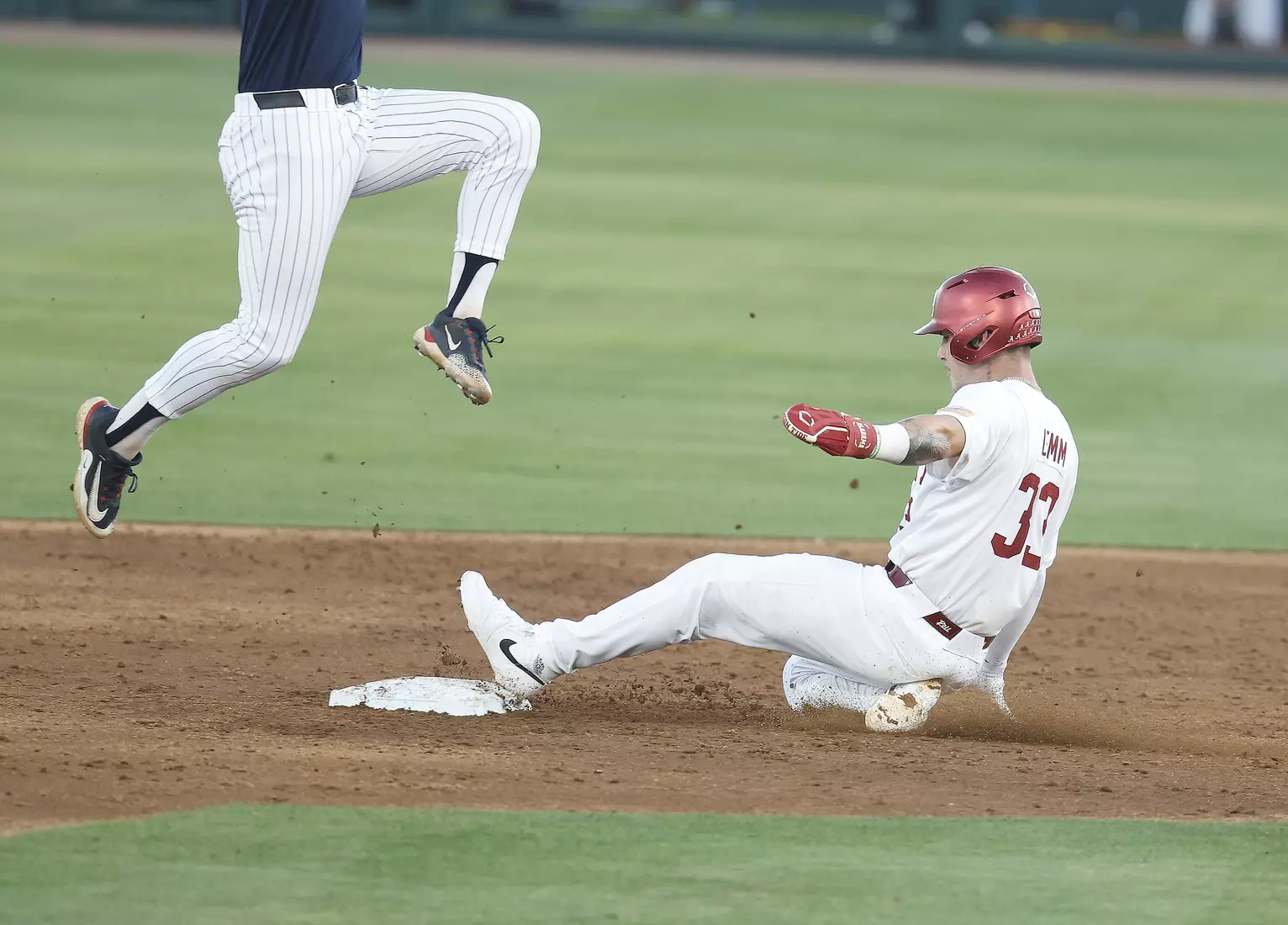Alabama Baseball Player John Lemm (33) in action against Ole Miss at Sewell-Thomas Stadium in Tuscaloosa, AL on Thursday, May 14, 2026.