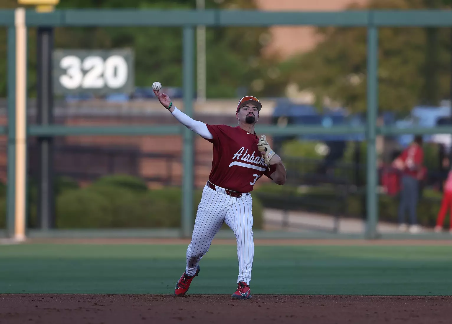 Alabama Baseball Player Jason Torres (32) in action against Ole Miss at Sewell-Thomas Stadium in Tuscaloosa, AL on Friday, May 15, 2026.