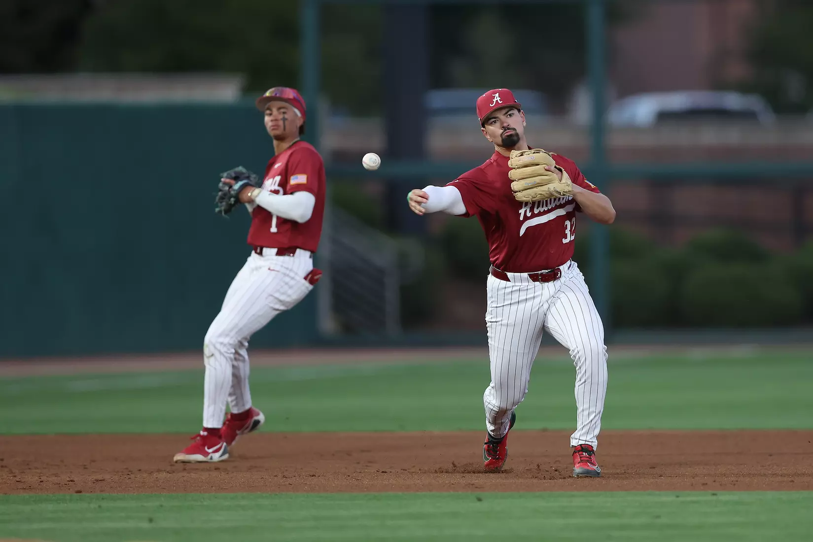 Alabama Baseball Player Jason Torres (32) in action against Ole Miss at Sewell-Thomas Stadium in Tuscaloosa, AL on Friday, May 15, 2026.
