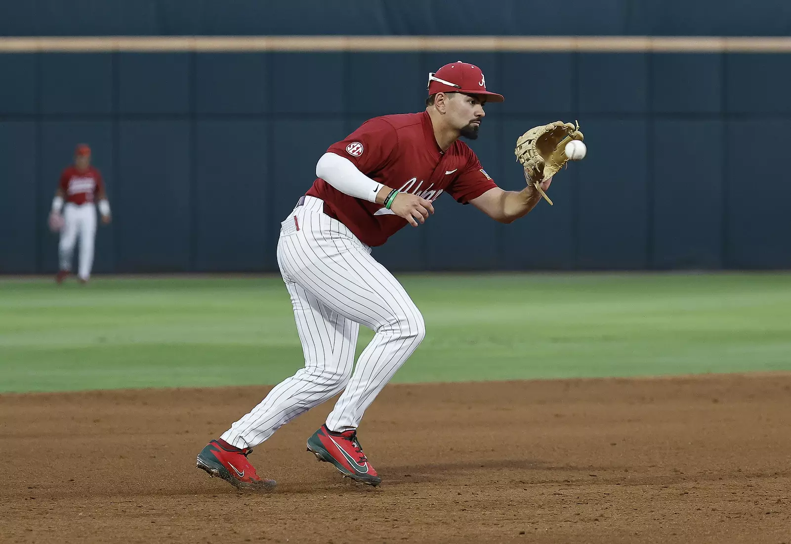 Alabama Baseball Player Jason Torres (32) in action against Ole Miss at Sewell-Thomas Stadium in Tuscaloosa, AL on Friday, May 15, 2026.