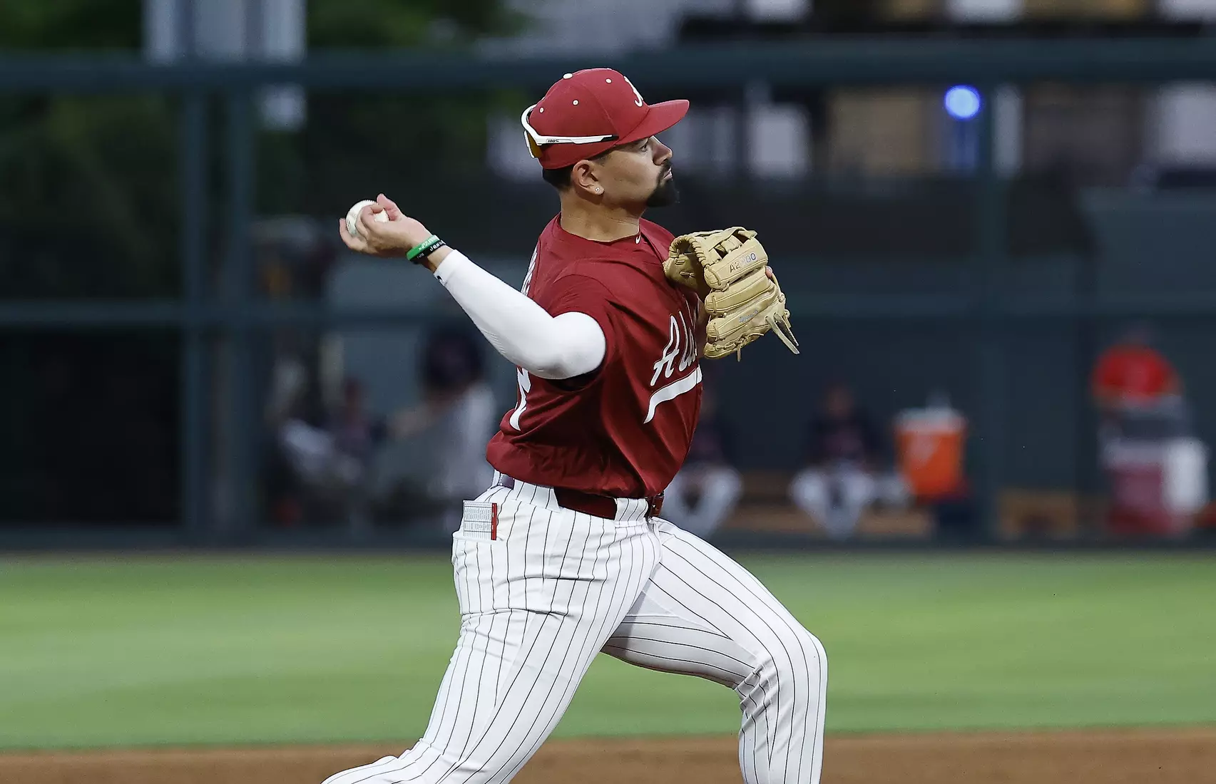 Alabama Baseball Player Jason Torres (32) in action against Ole Miss at Sewell-Thomas Stadium in Tuscaloosa, AL on Friday, May 15, 2026.