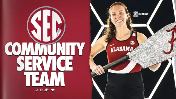 Emma Voelkerding 2026 SEC Community Service Team