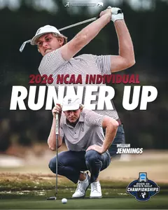 William Jennings NCAA Championship Runner Up Graphic