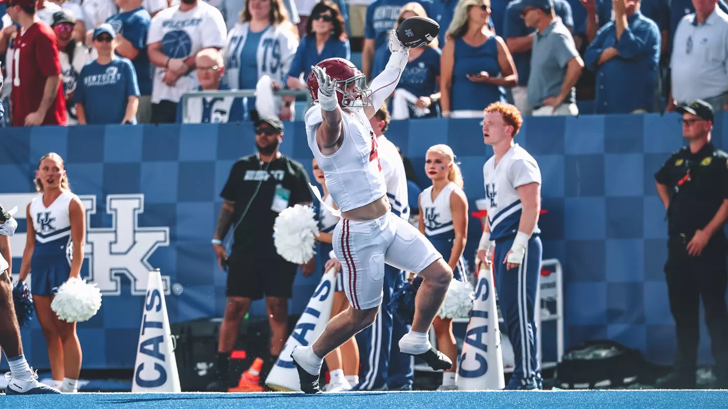 Luke Metz interception at Kentucky