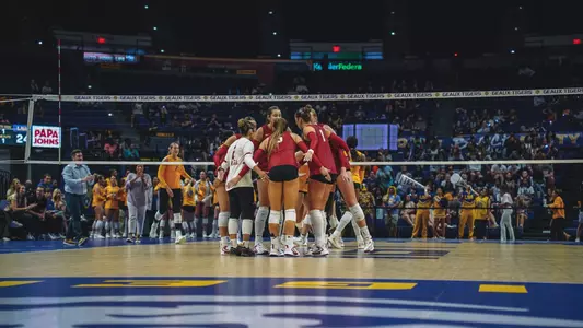 Huddle at LSU