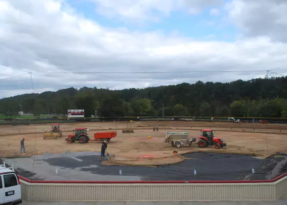 Baseball Field Construction Photos