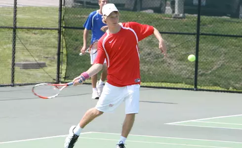SINGLES PLAY LIFTS NO. 71 MEN’S TENNIS OVER TENNESSEE TECH, 6-1 Image