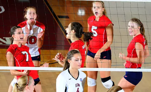 SEASON-HIGH ATTACK PERCENTAGE KEYS VOLLEYBALL OVER AGGIES Image