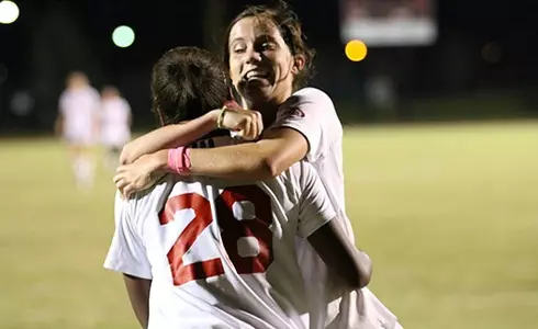 Ruh'e.Kendall Goal Celebration GWU