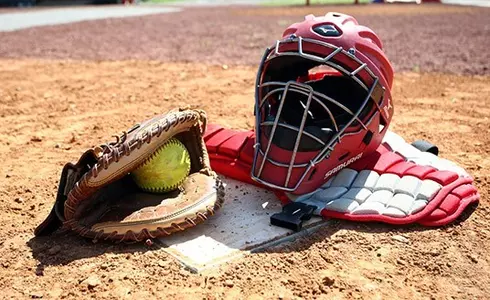 SB catchers mitt.mask