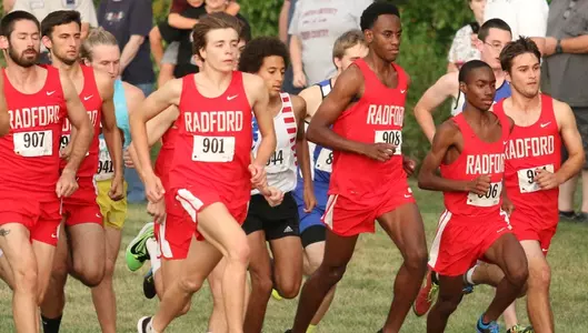 Men's cross country start group