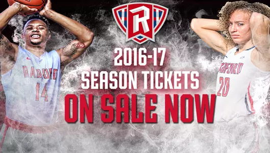 2016-17 Basketball tickets graphic