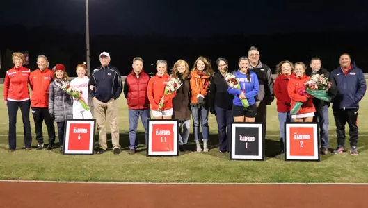 2016 women's soccer senior night