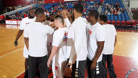 Team huddle
