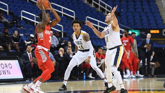 UNC Greensboro takes on Radford in non-conference men's basketball action at the Greensboro Coliseum on Tuesday, December 18, 2018 in Greensboro, North Carolina.